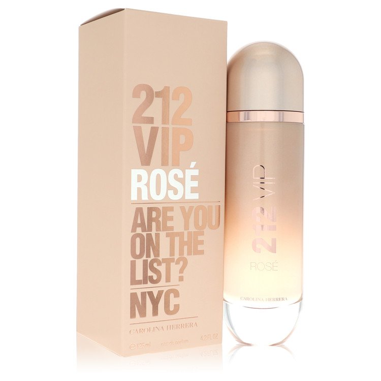 212 VIP Rose by Carolina Herrera Eau De Parfum Spray 4.2 oz for Women