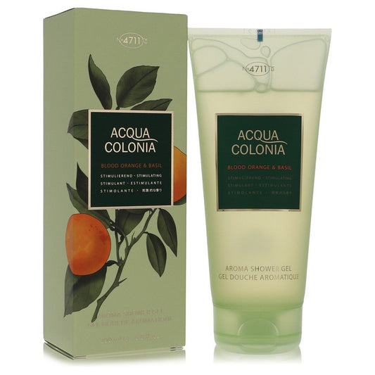 4711 Acqua Colonia Blood Orange & Basil by 4711 Shower Gel 6.8 oz for Women