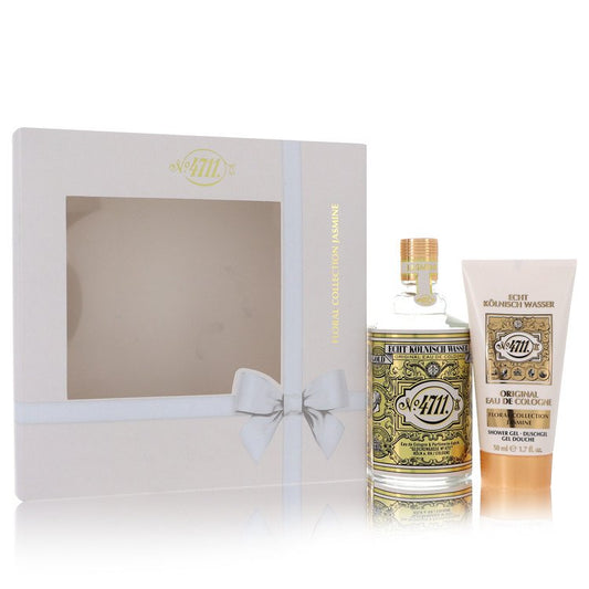 4711 Floral Collection Jasmine by 4711 Gift Set (Unisex) -- 3.4 oz Cologne Spray + 1.7 oz Shower Gel for Men