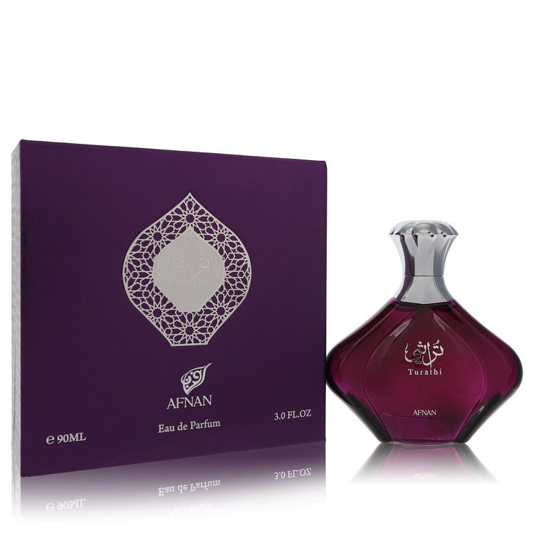 Afnan Turathi Purple by Afnan Eau De Parfum Spray   3 oz for Women