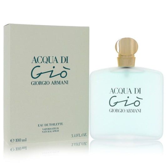 Acqua Di Gio by Giorgio Armani Eau De Toilette Spray 3.3 oz for Women