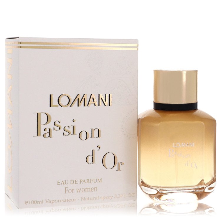 Lomani Passion D'or by Lomani Eau De Parfum Spray 3.3 oz for Women