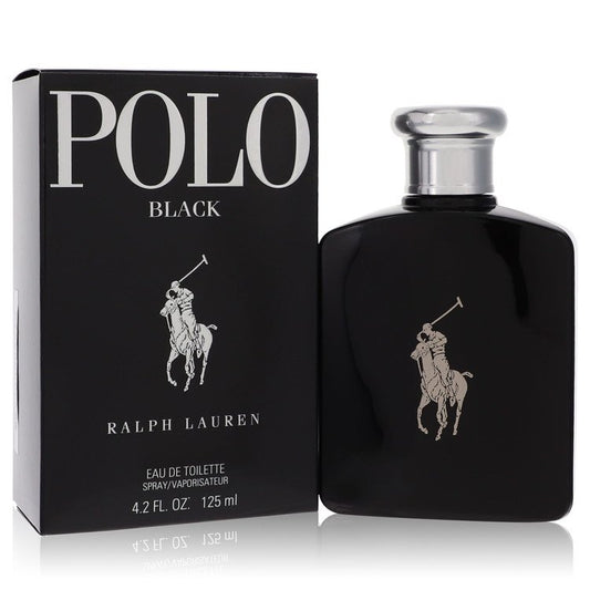 Polo Black by Ralph Lauren Eau De Toilette Spray 4.2 oz for Men