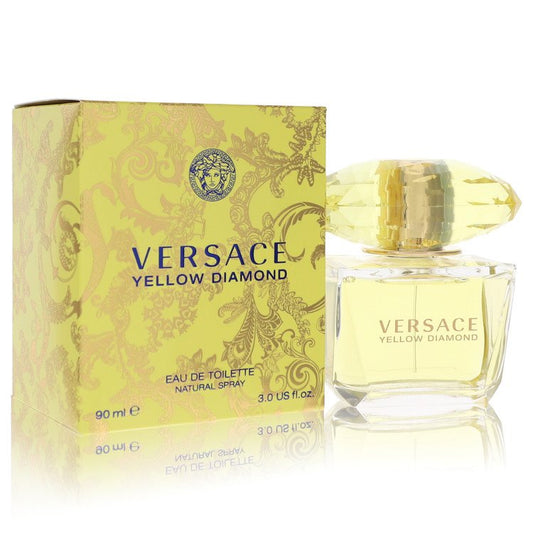 Versace Yellow Diamond by Versace Eau De Toilette Spray 3 oz for Women